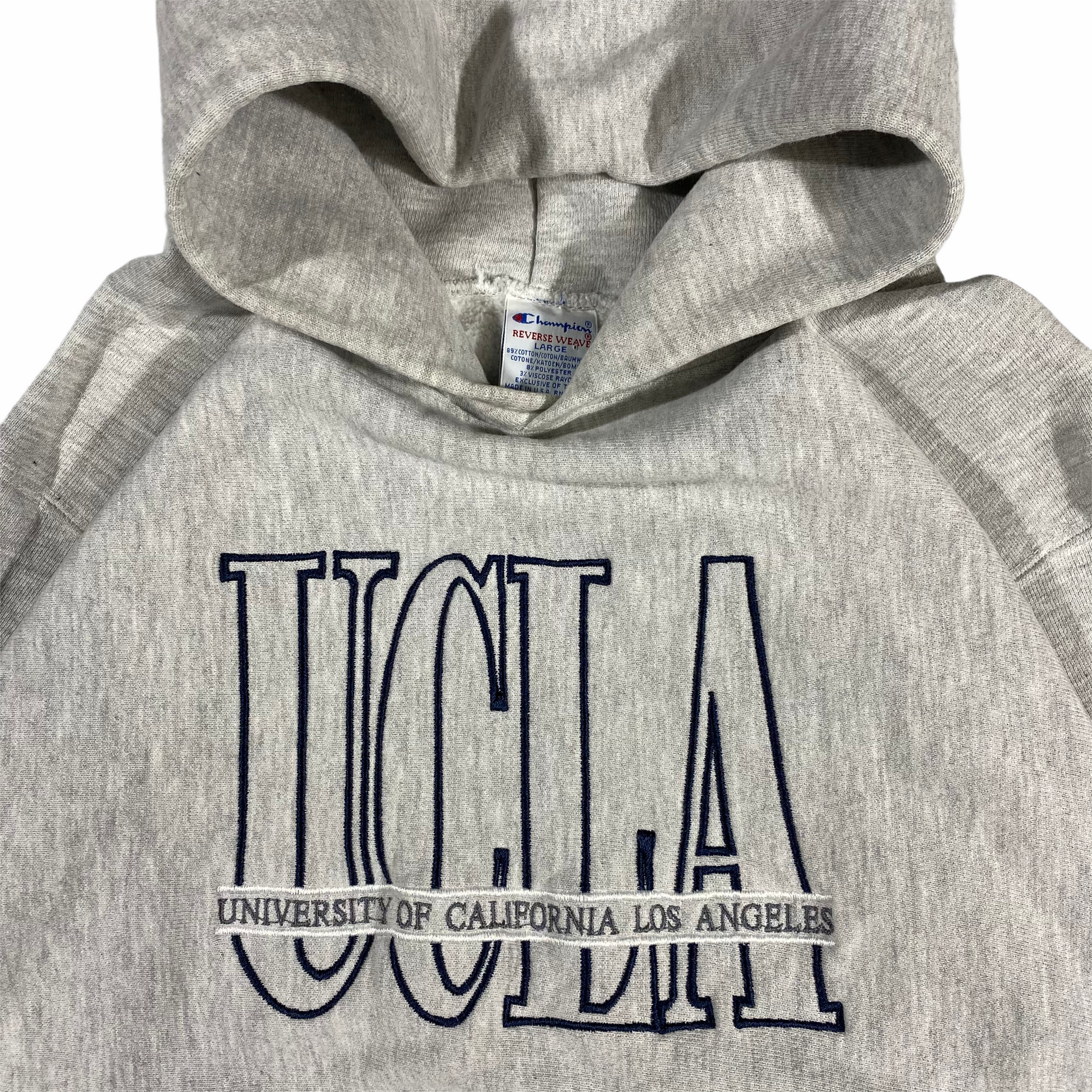 90s Champion Reverse Weave Hoodie UCLA M/L – Vintage Sponsor 90s Champion Reverse Weave Hoodie UCLA M/L – Vintage Sponsor