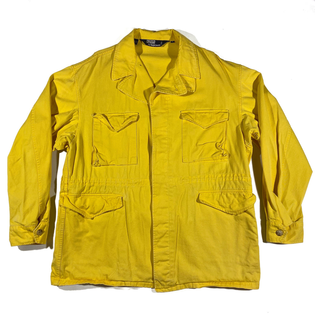 Polo ralph lauren cotton jacket.YELLOW. large