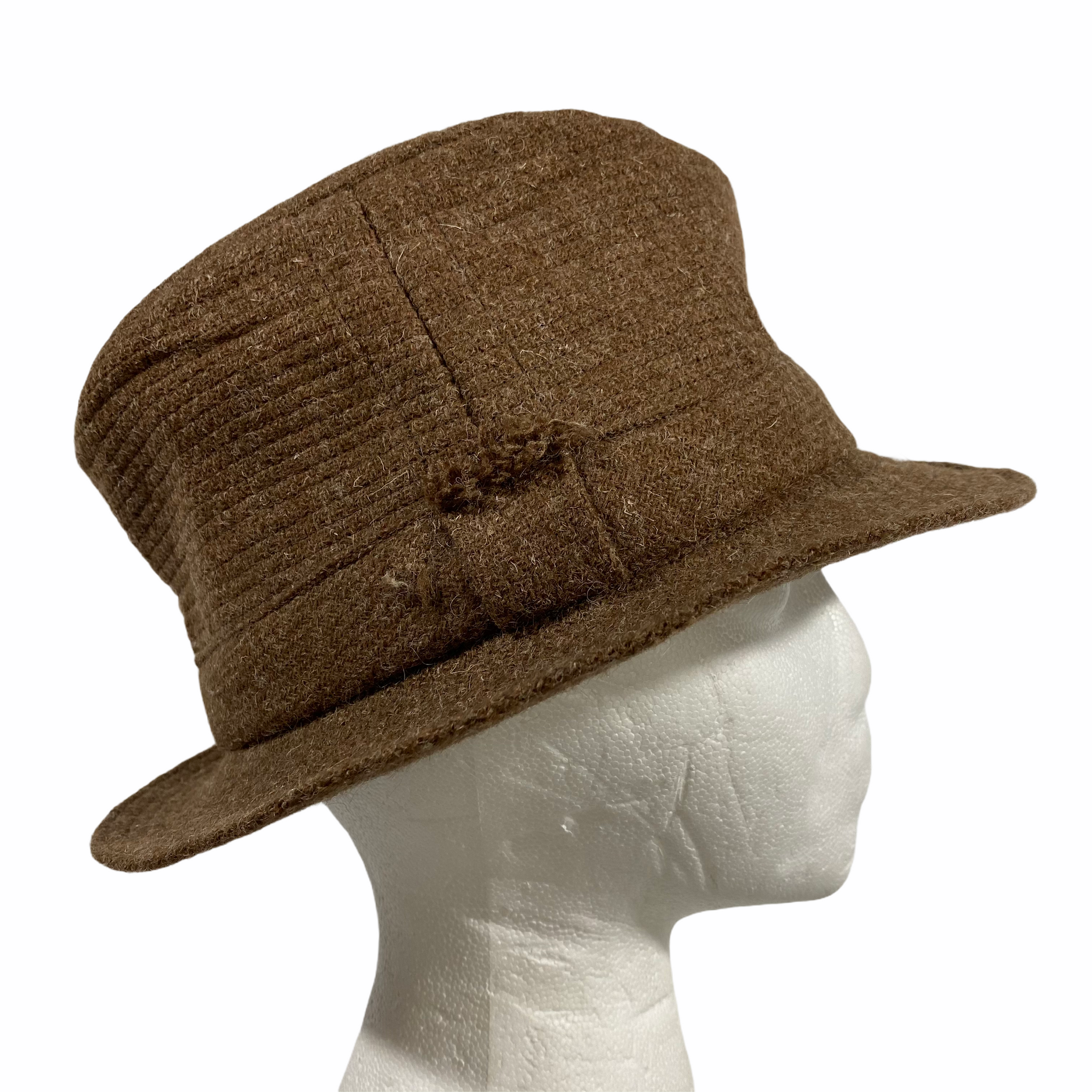 Donegal tweed hat. 7 1/8