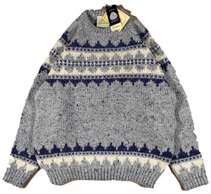 Harrods chunky wool sweater. Made in ireland. L/XL
