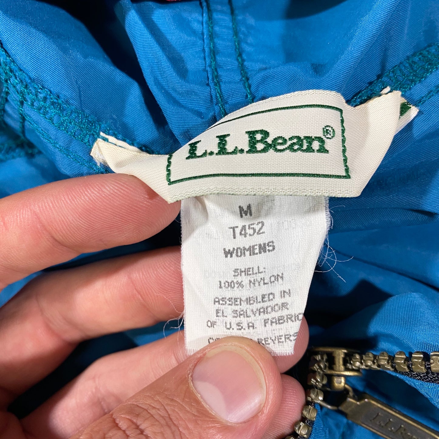 LL Bean anorak women’s medium