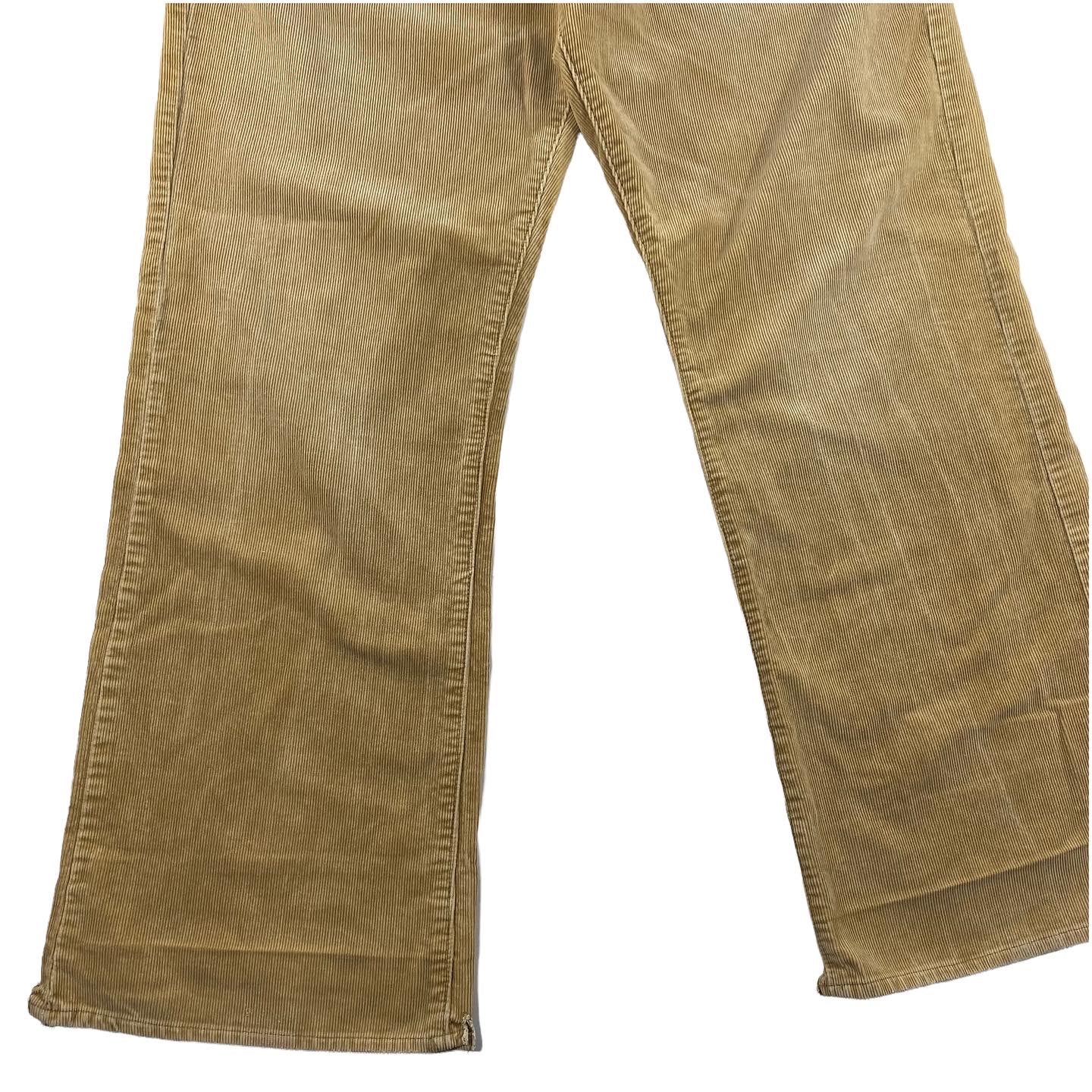 Y2k Abercrombie boot cut corduroy 36/32