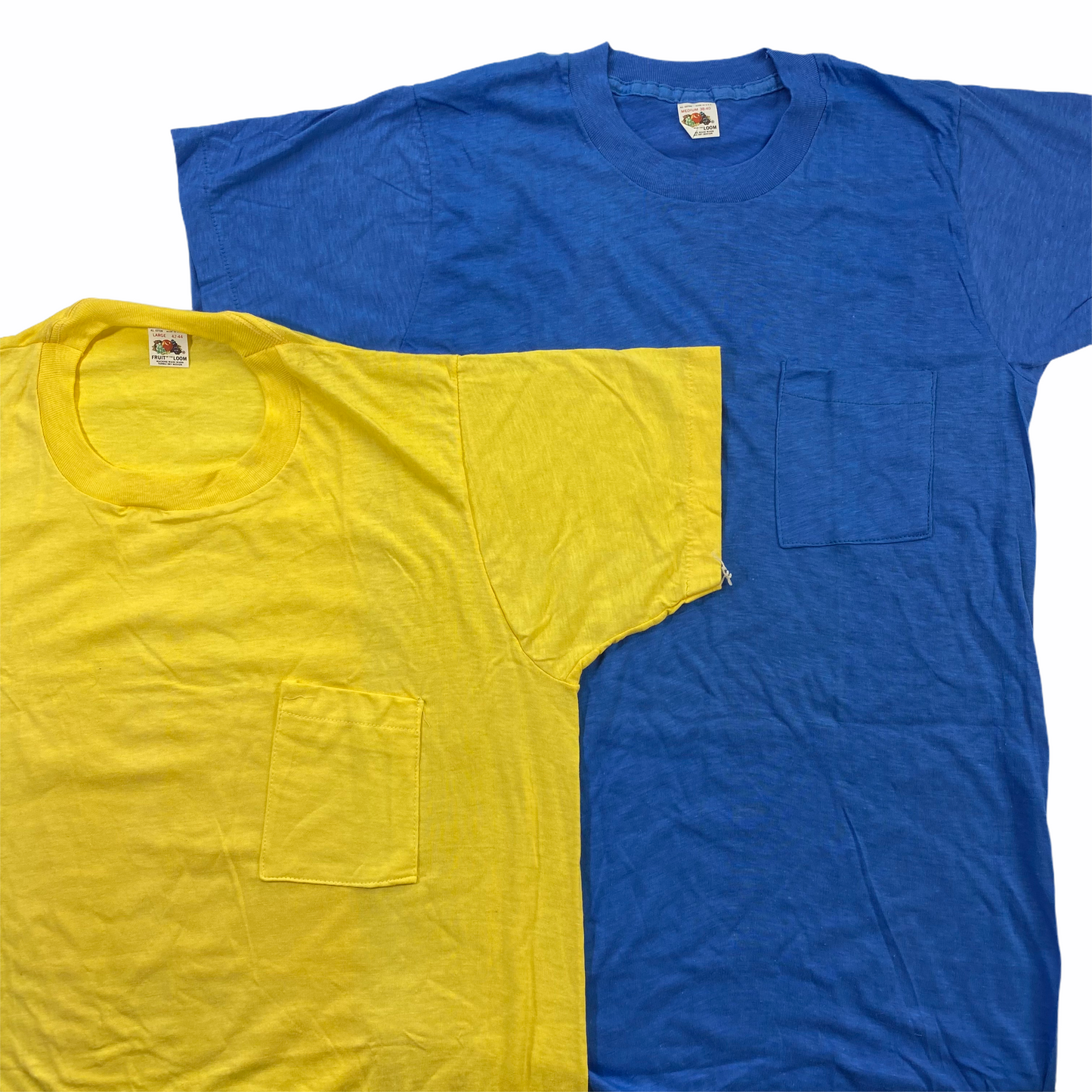 60s Fruit of the loom pocket tee Medium and large