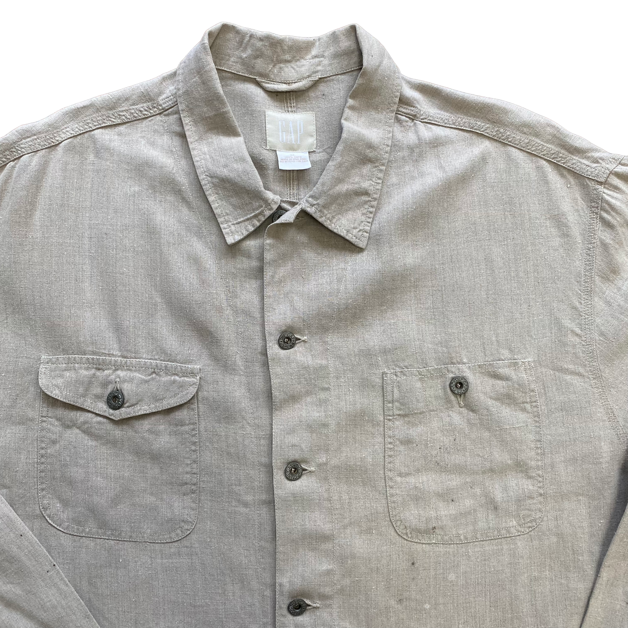 90s GAP linen chore coat XL – Vintage Sponsor