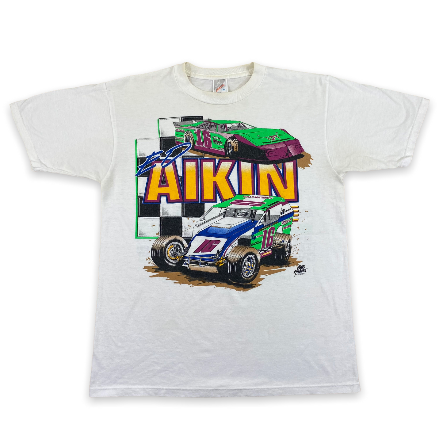 90s Aikin race tee Small