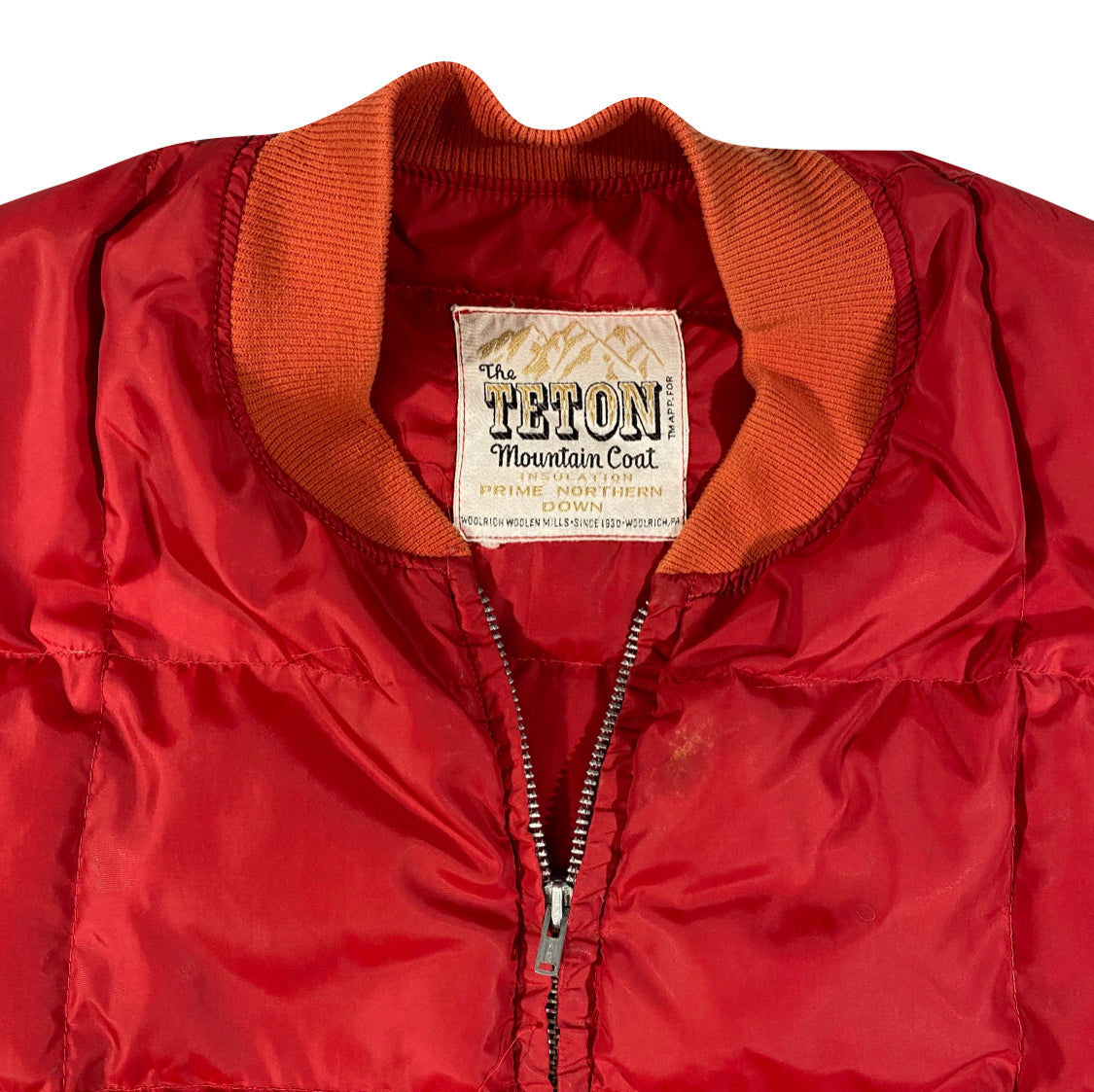 80s Teton mountain coat down vest XL