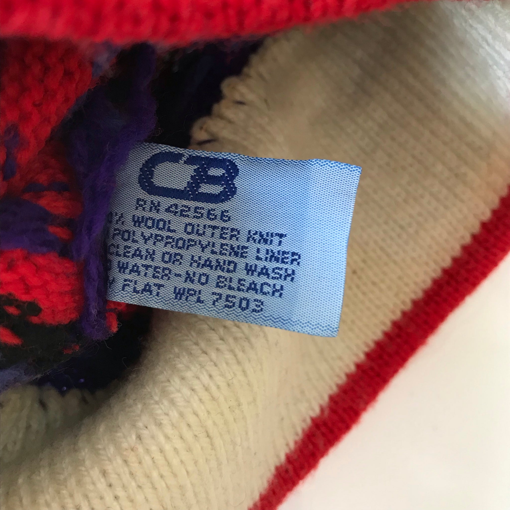 80s CB wool hat tassels.