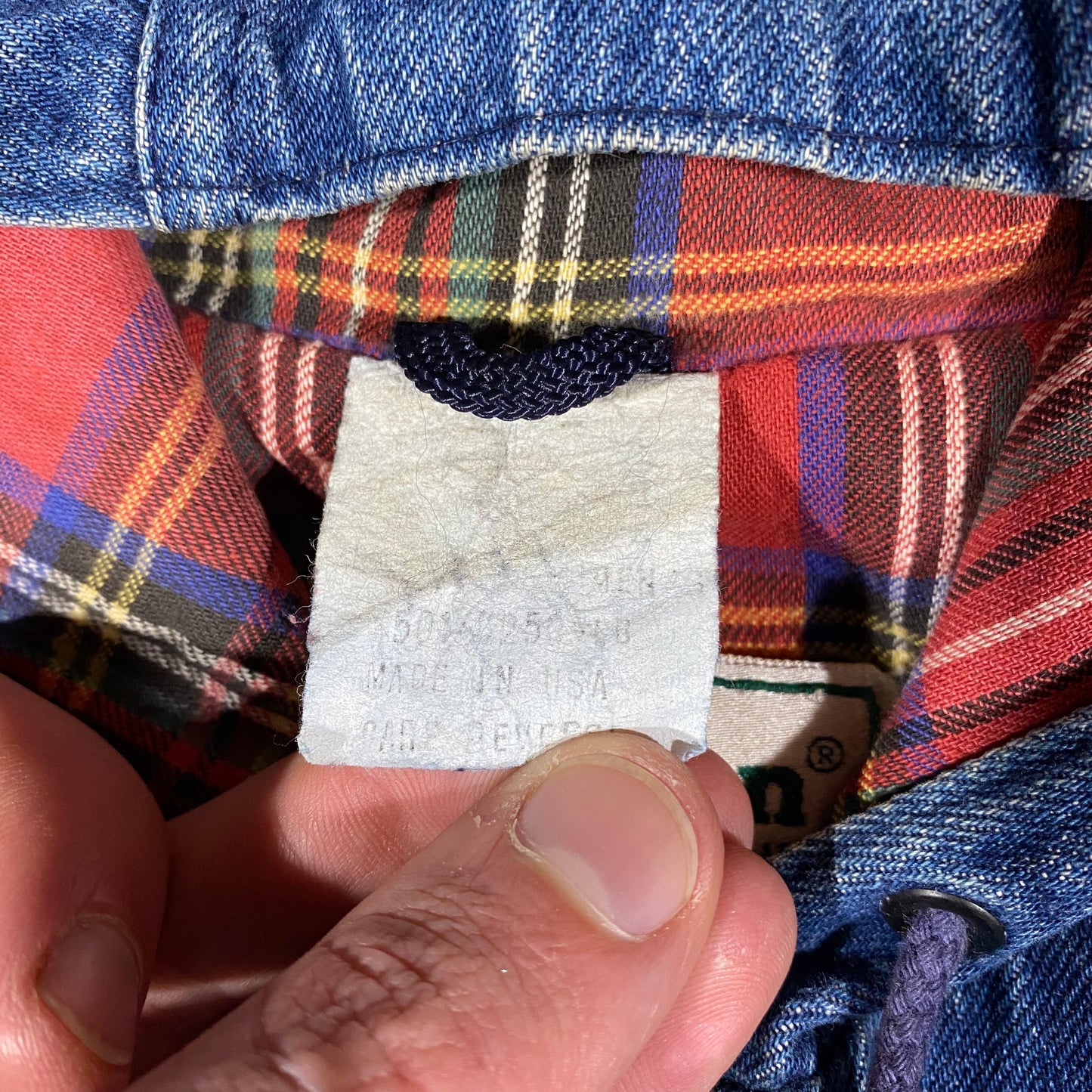 LL Bean denim jacket Small