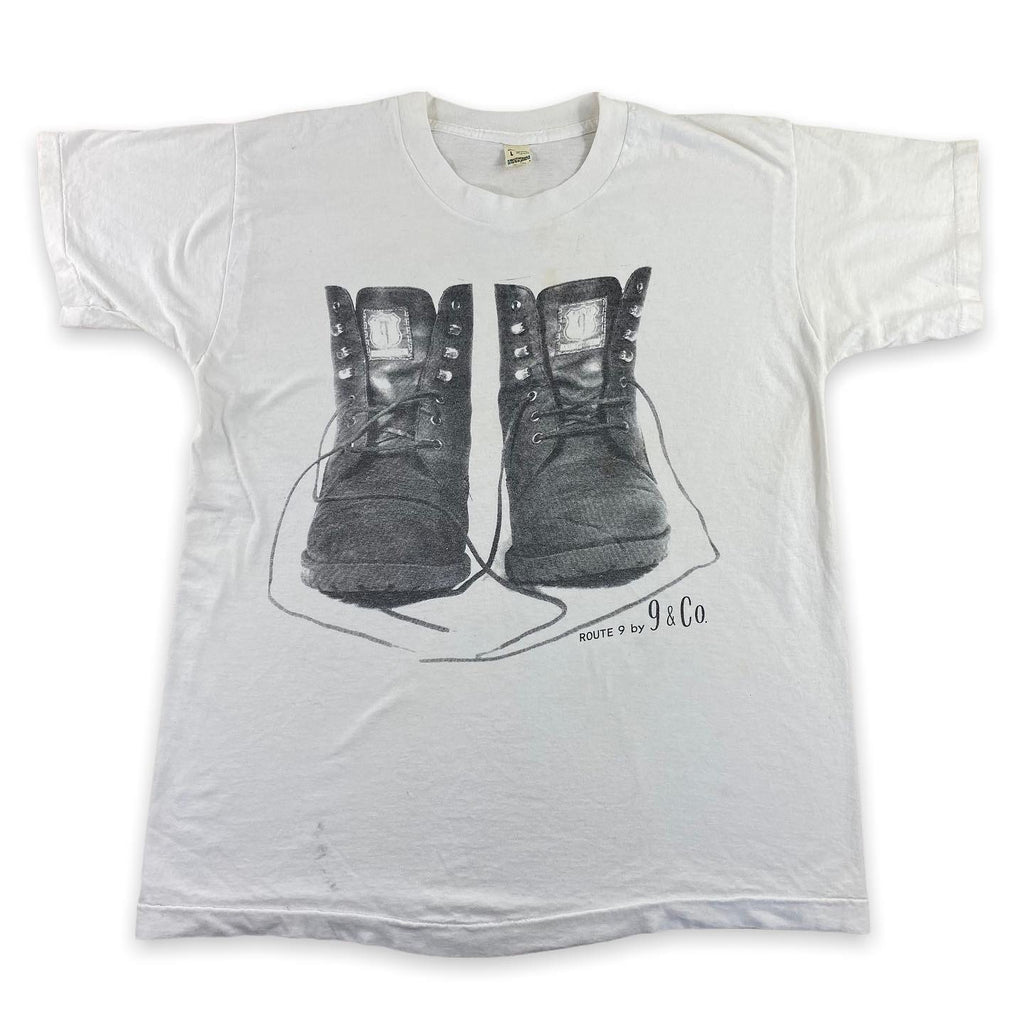 Route 9 boots tee. M/L