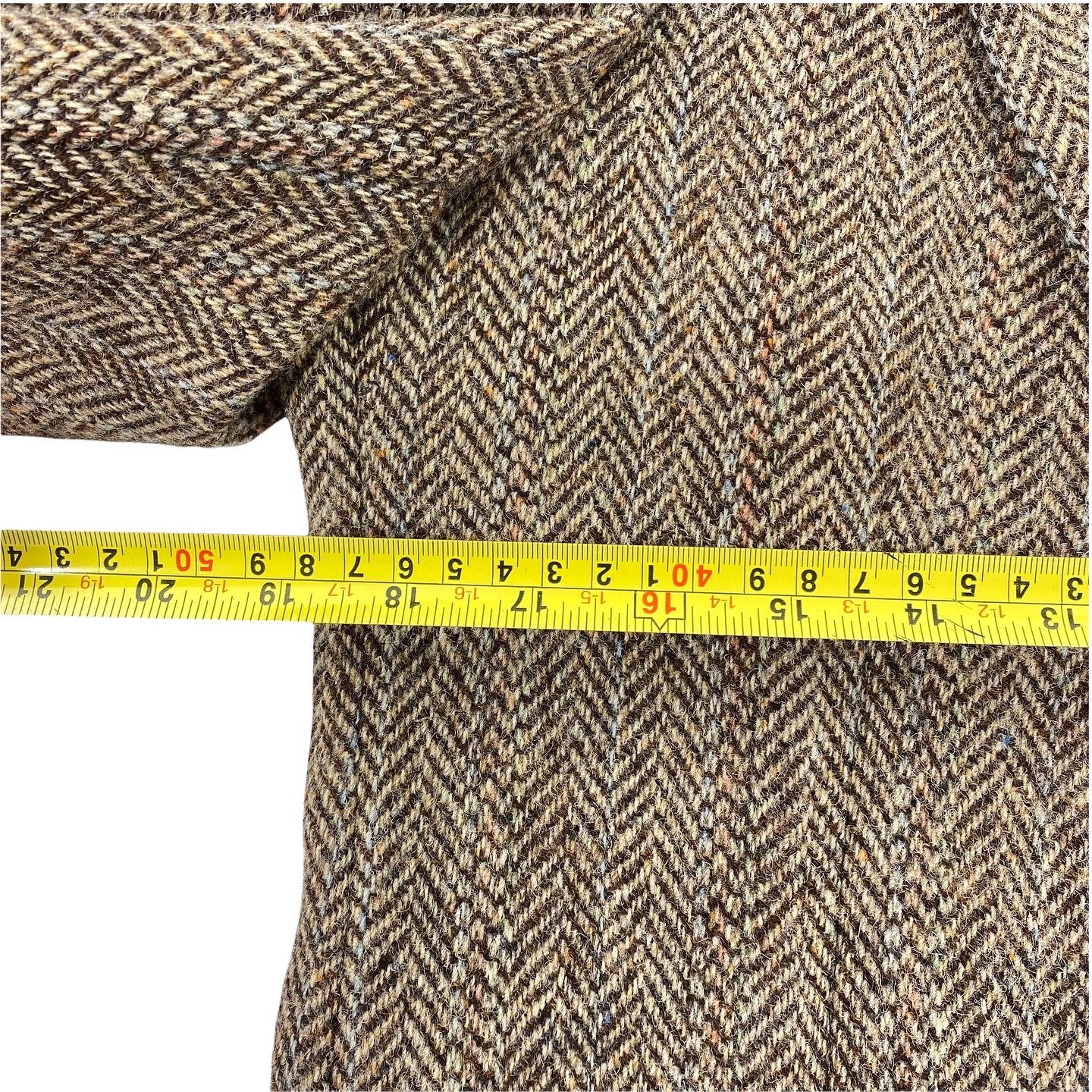 80s Harris tweed suit jacket