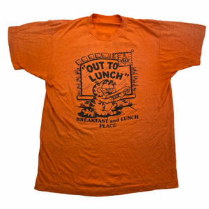 80s Garfield Free Masons T-Shirt S/M