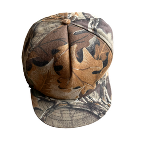 Real tree camo face shroud hat  Made in usa🇺🇸