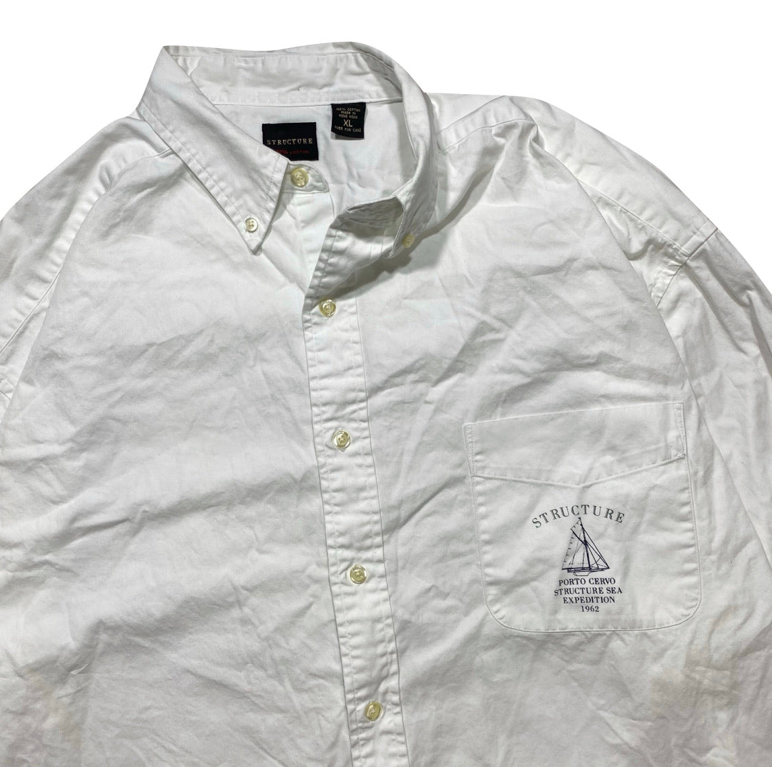 Structure button down shirt XL