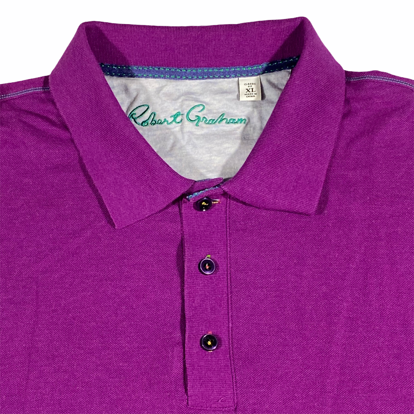 Robert graham polo shit. XL wise