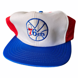 76ers mesh back hat