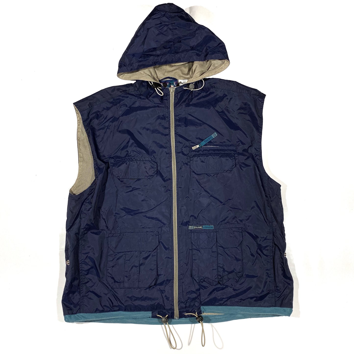 Hooded cargo tech vest XL