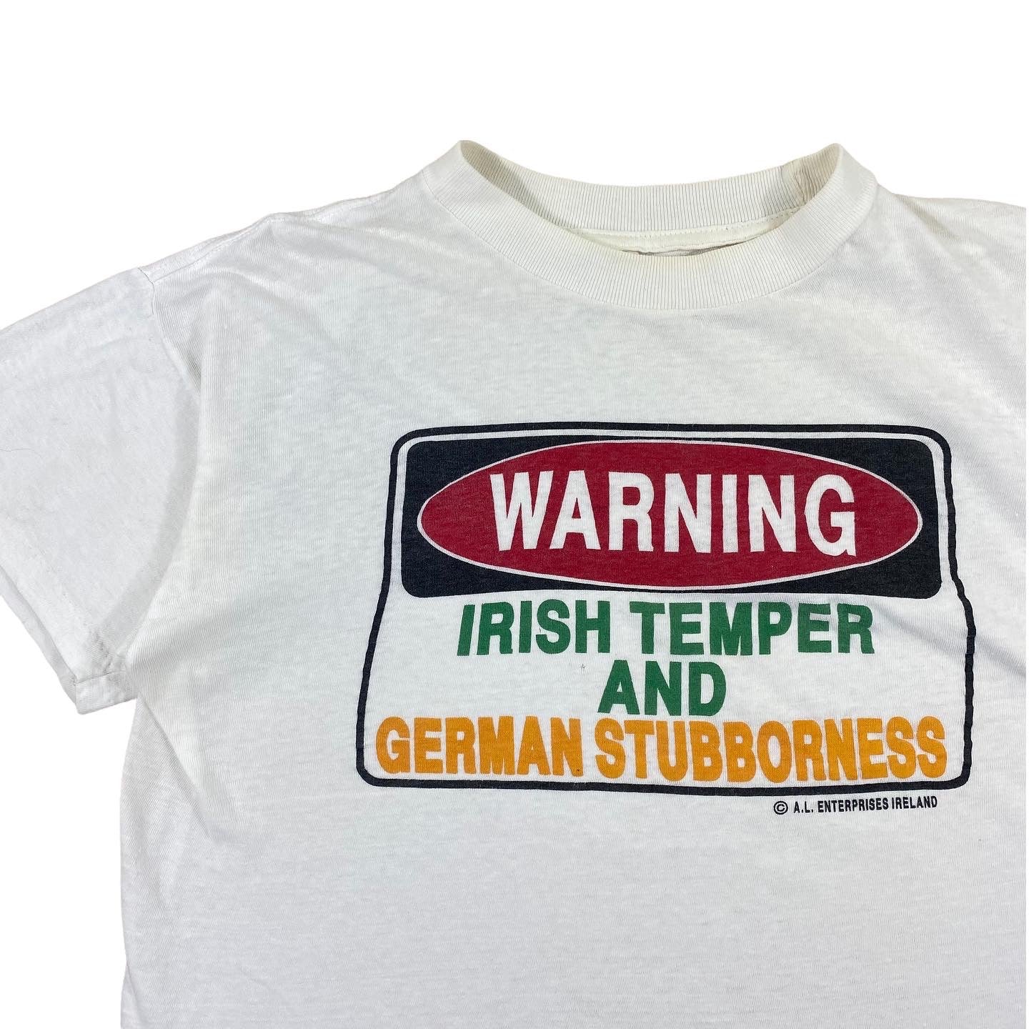 Irish temper German stubbornness tee