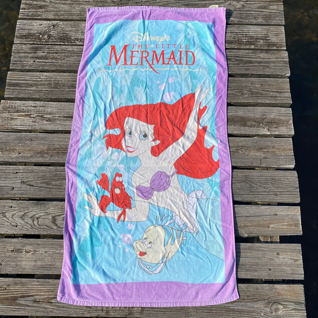 Little mermaid towel