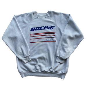 80s Boeing sweatshirt. M/L