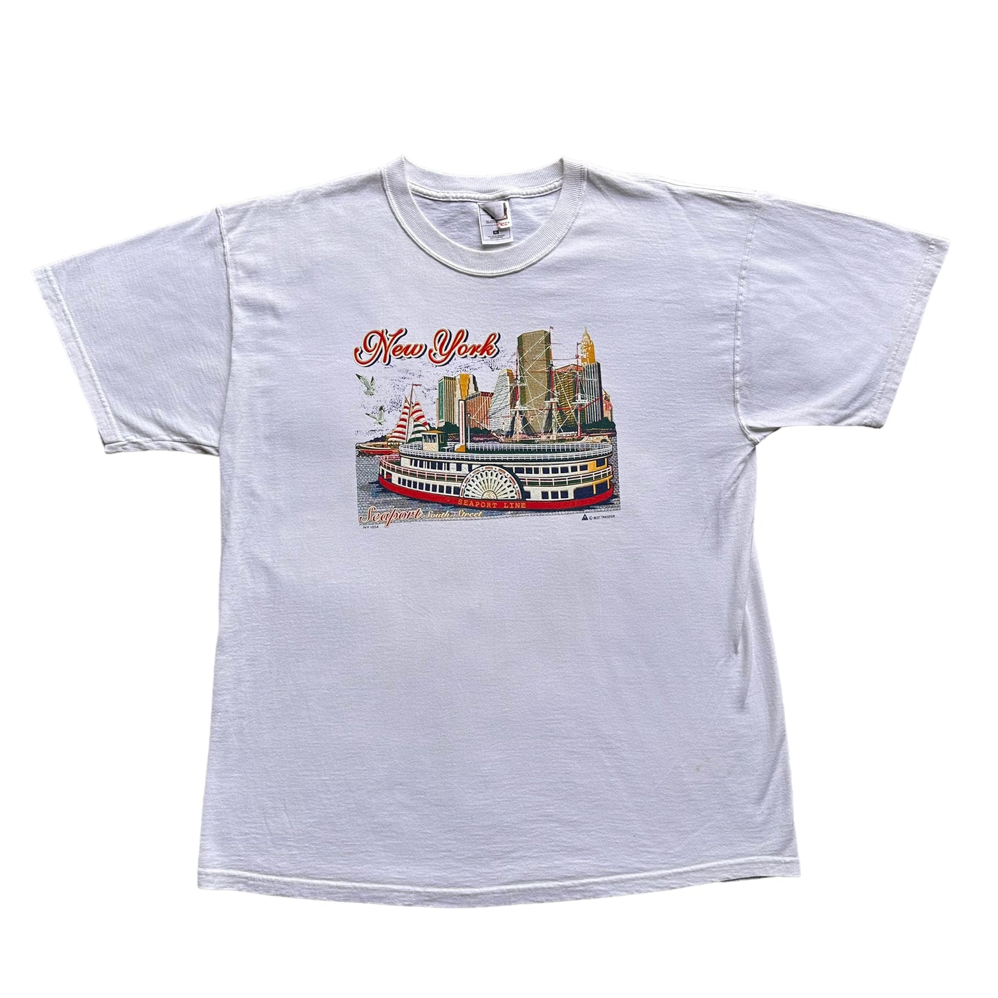 New york south street sea port tee XL