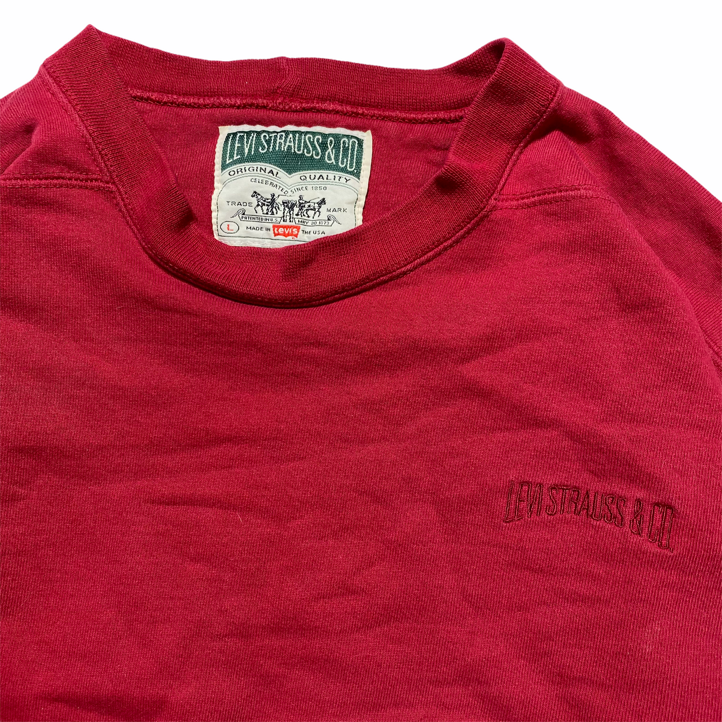 Levi’s heavyweight sweatshirt. large