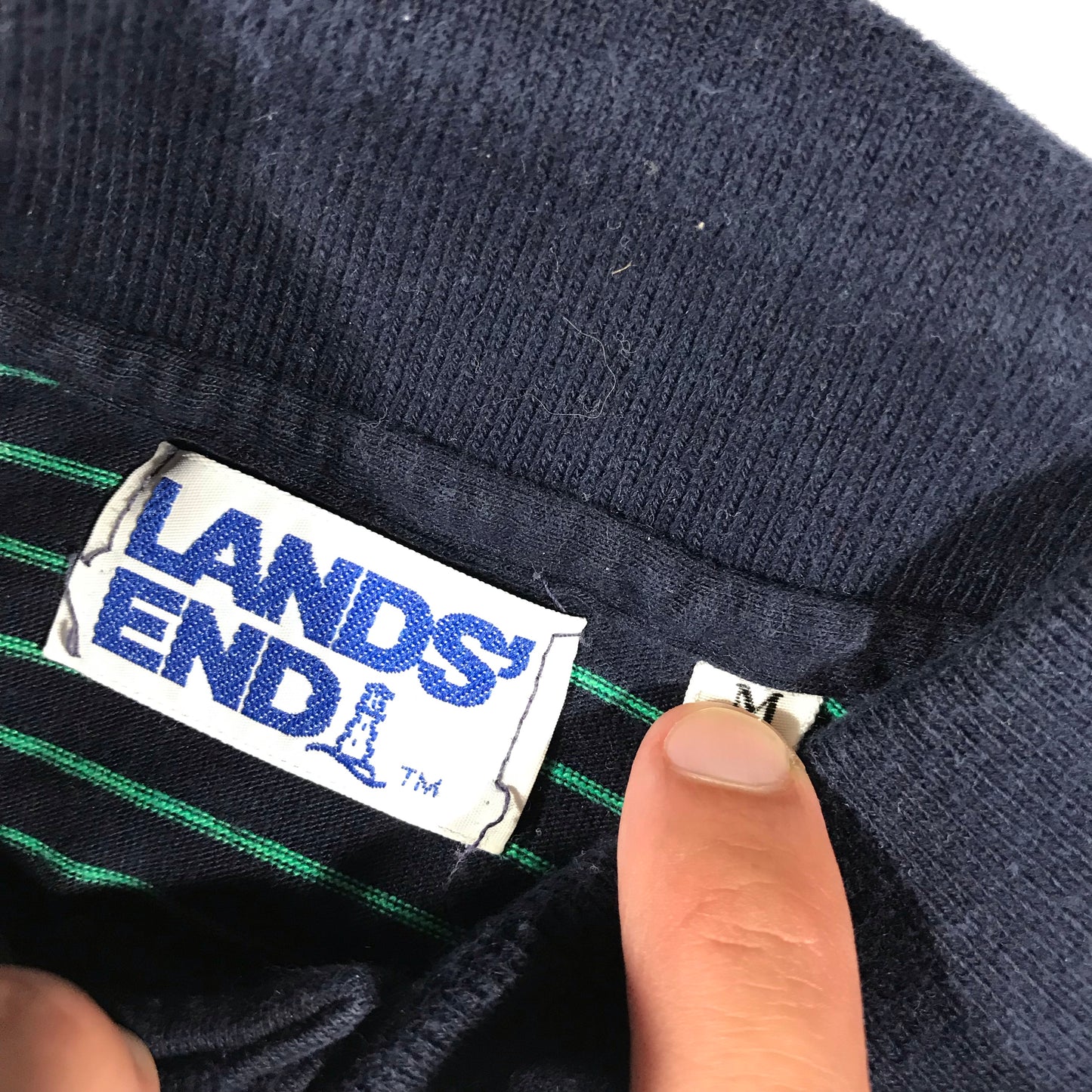 80s landsend Polo shirt. S/M