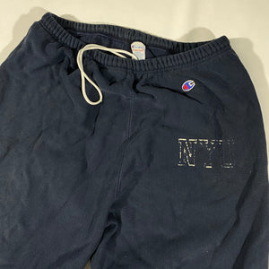 NYU Champion reverse weave sweat pants XL