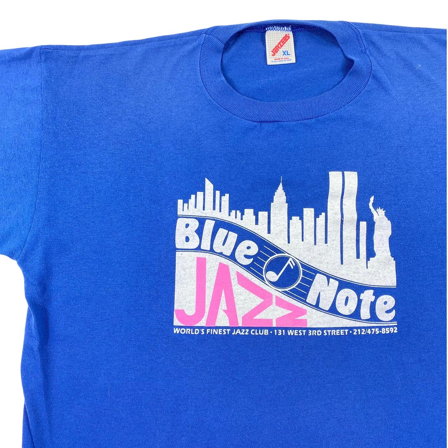 90s Blue note jazz tee. XL