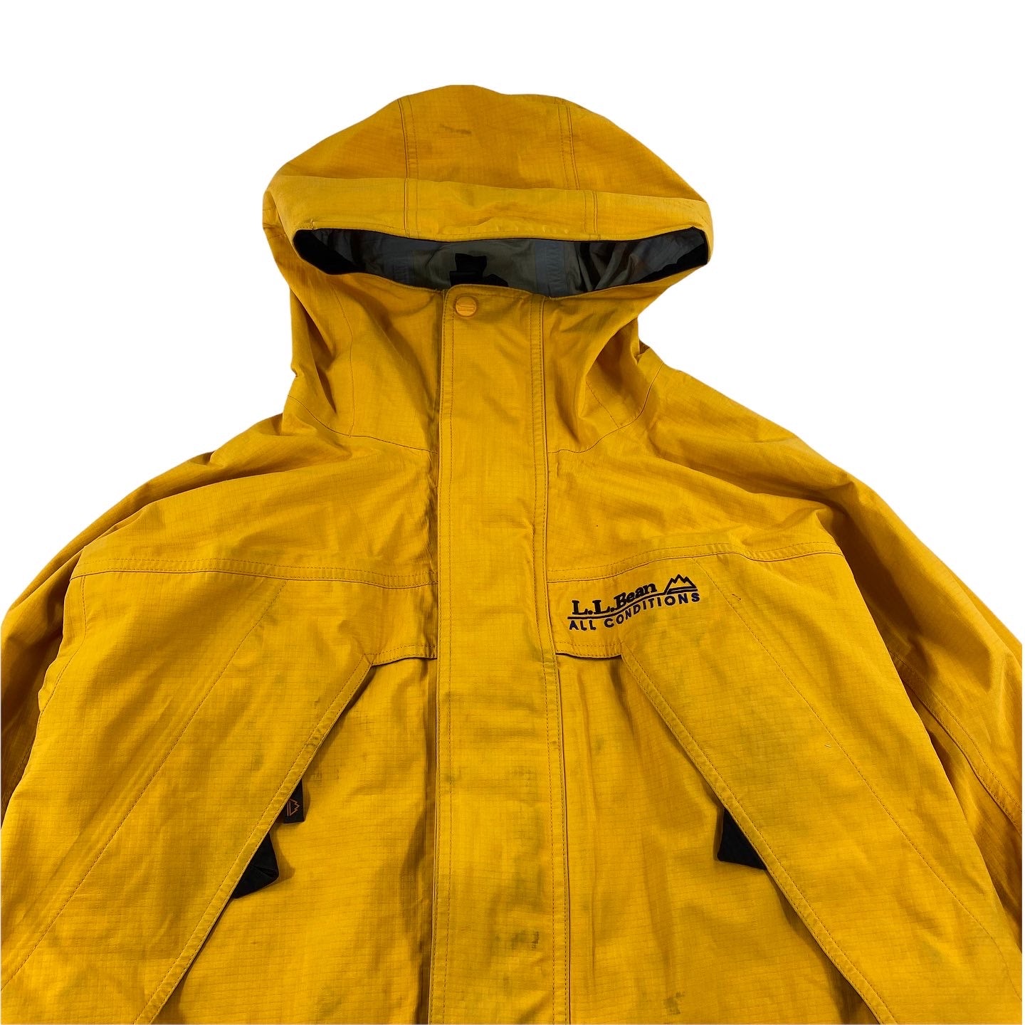 LL Bean goretex jacket. taped seams. medium – Vintage Sponsor
