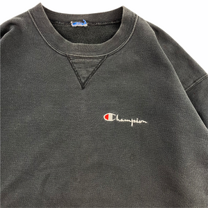 90s Champion spell out crewneck. XL