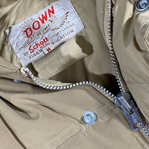 80s Schott down jacket. medium