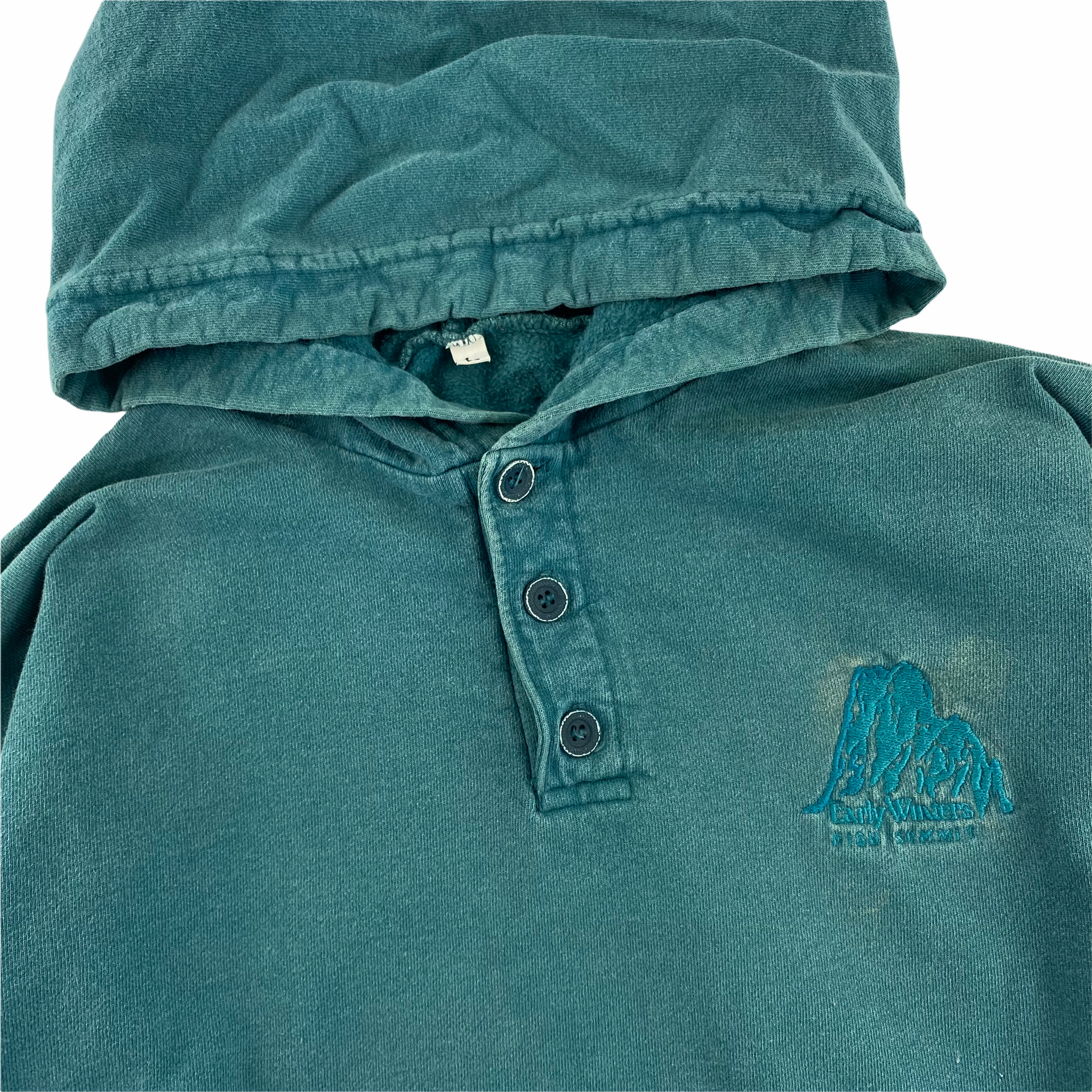 80s Early winters hooded sweatshirt. 100% cotton.  Large