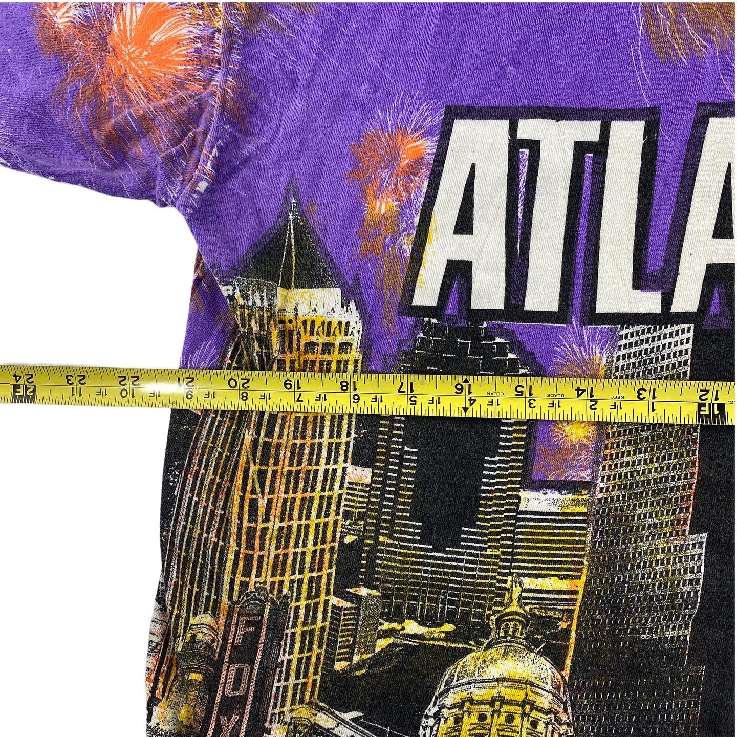 ATL all over tee. large