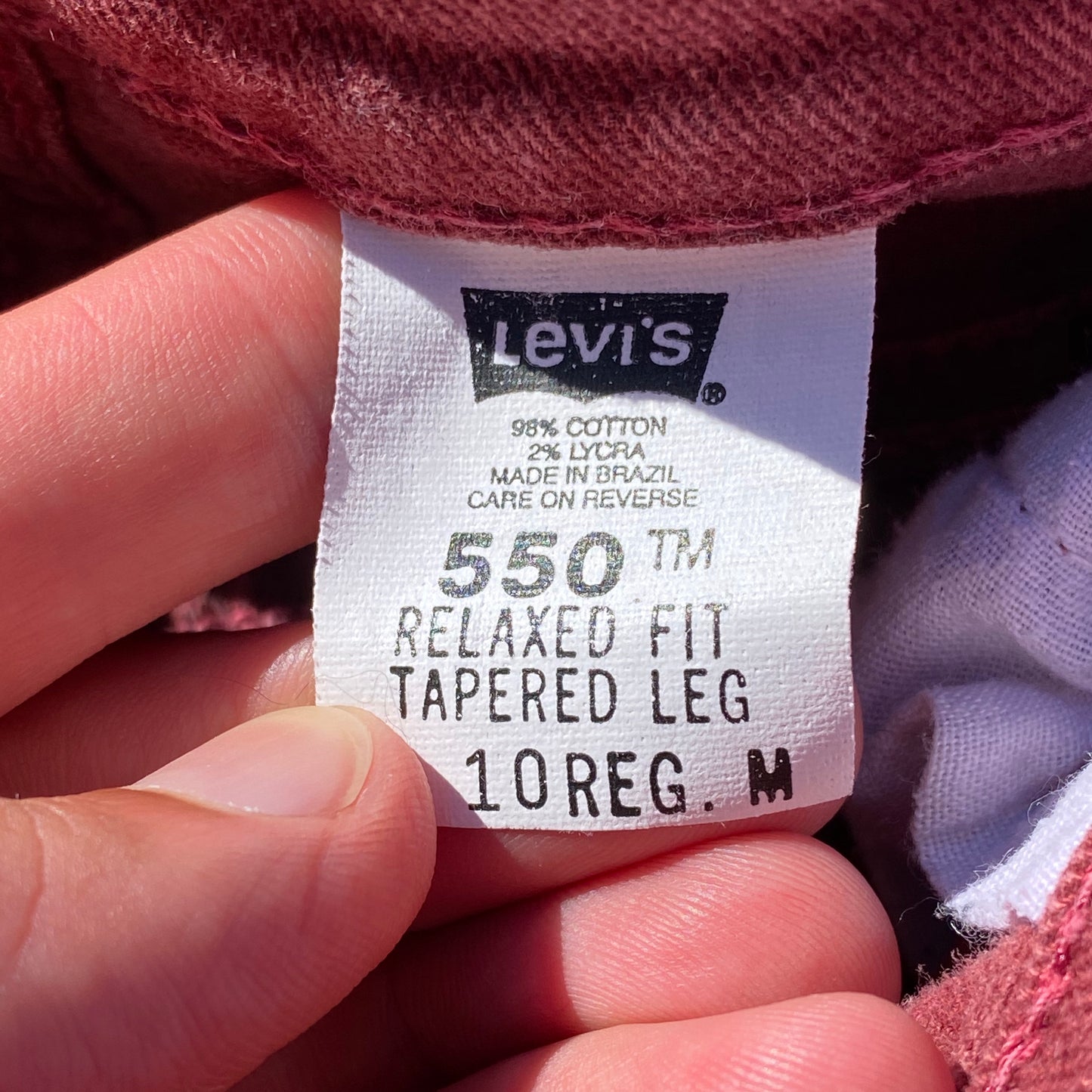 90s Levi’s 550 women’s sz 10 stretchy