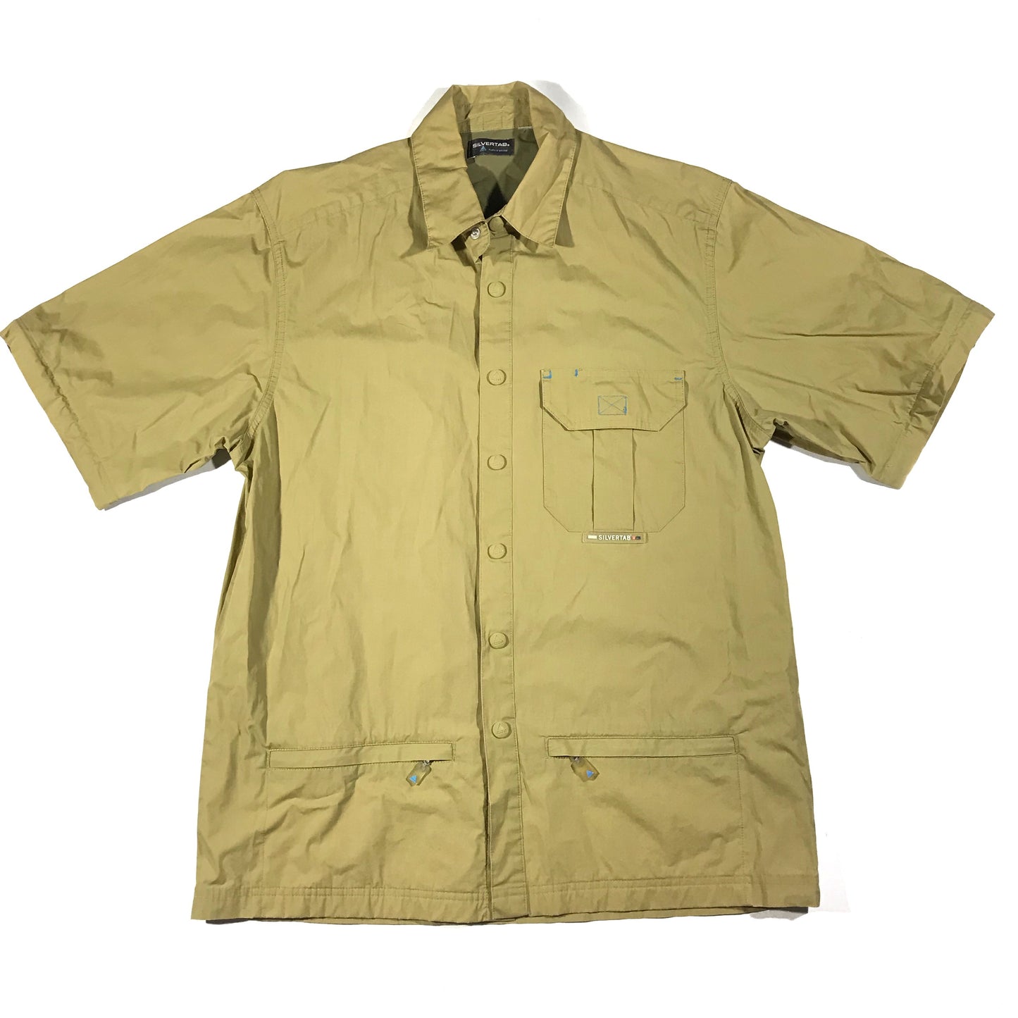 Y2K Silvertab Technical Shirt Large