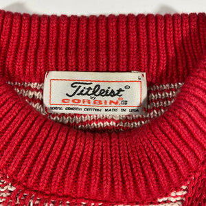 Titleist cotton sweater. Made in usa🇺🇸 large
