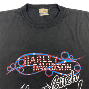 80s Life’s a bitch harley of montreal tee. L/XL