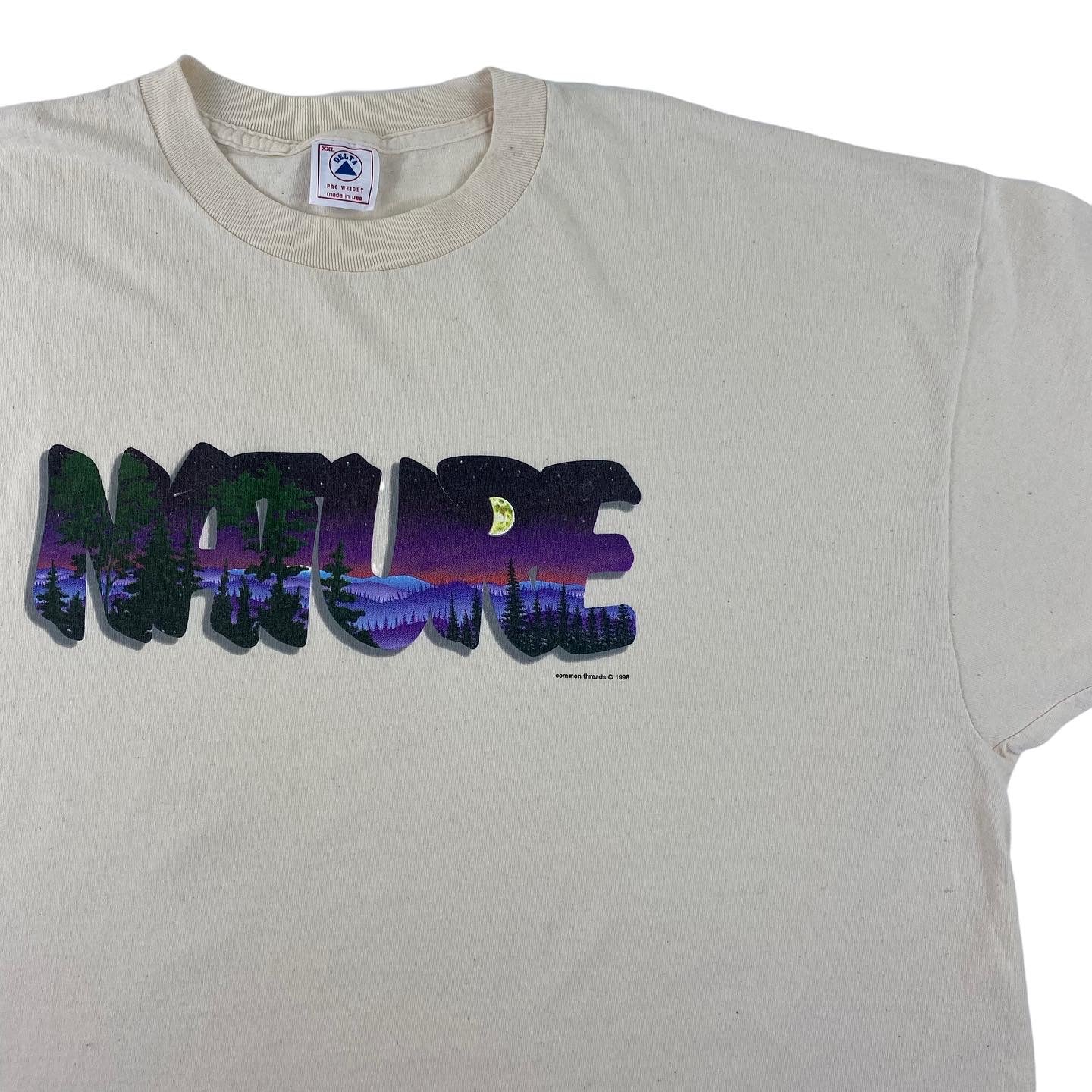 90s NATURE tee XXL