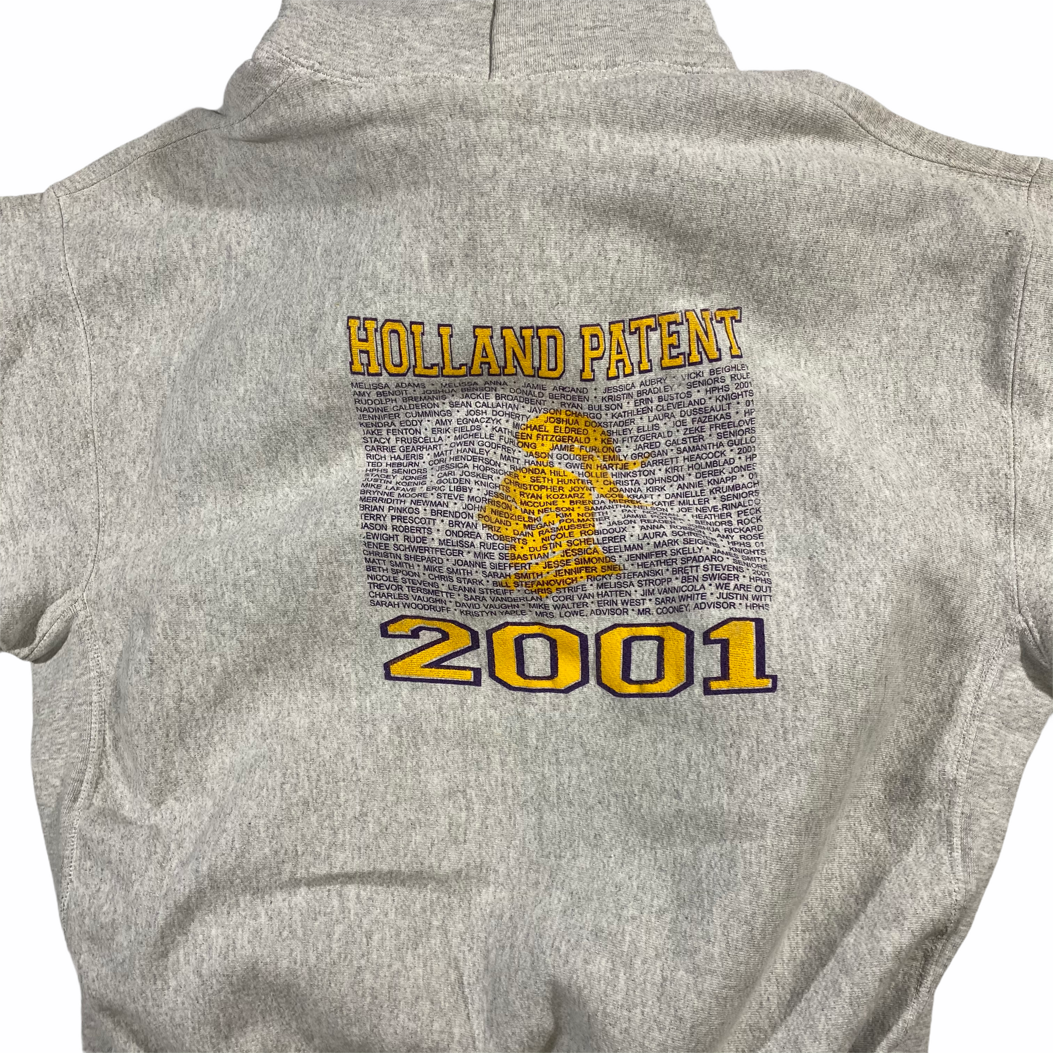 2001 Highschool Hooded Sweatshirt Heavyweight XL Fit