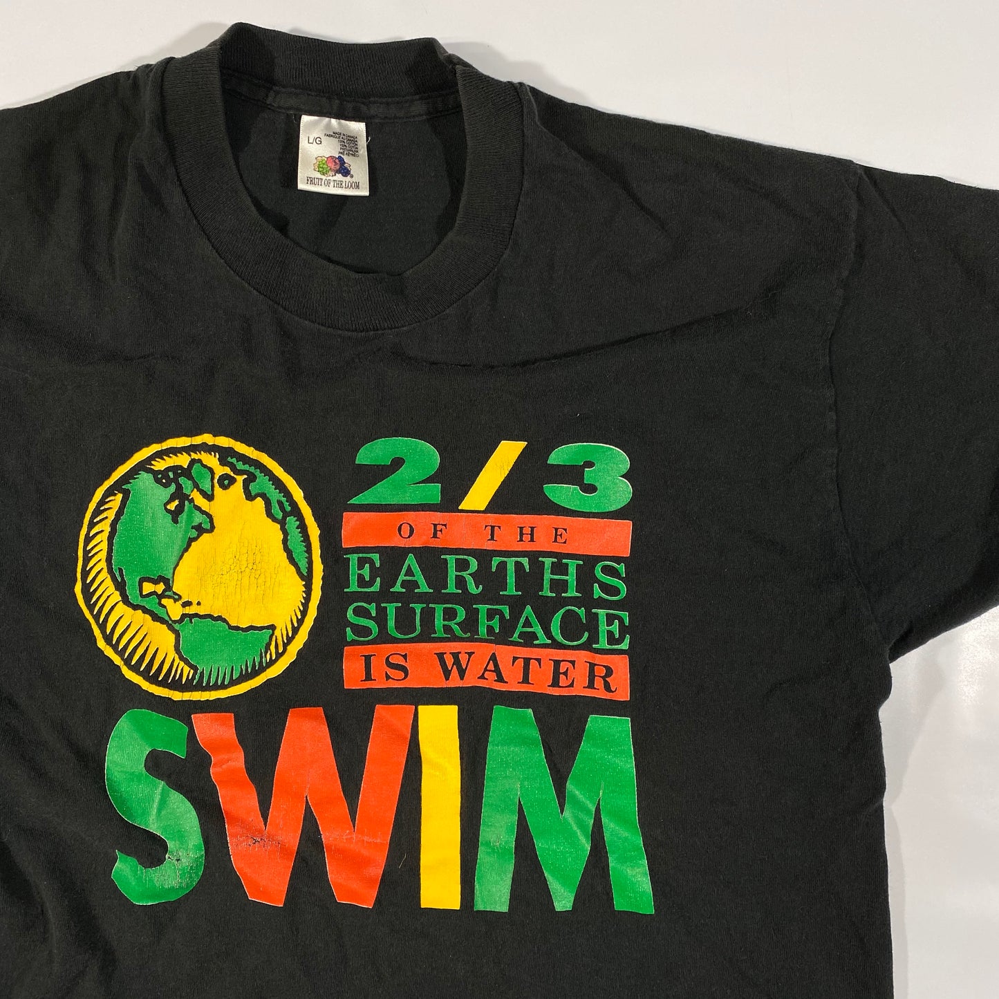 90s SWIM tee. large