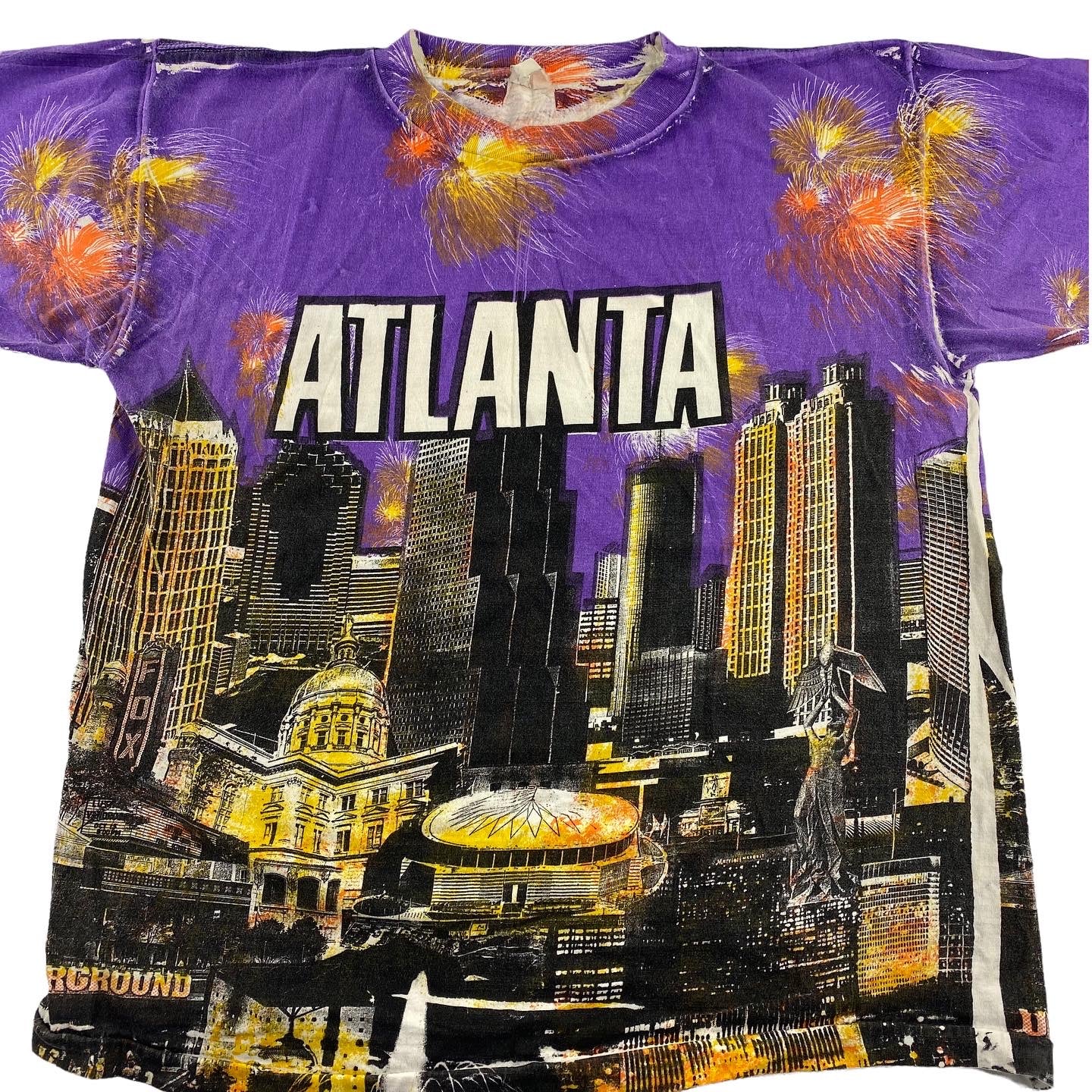 ATL all over tee. large