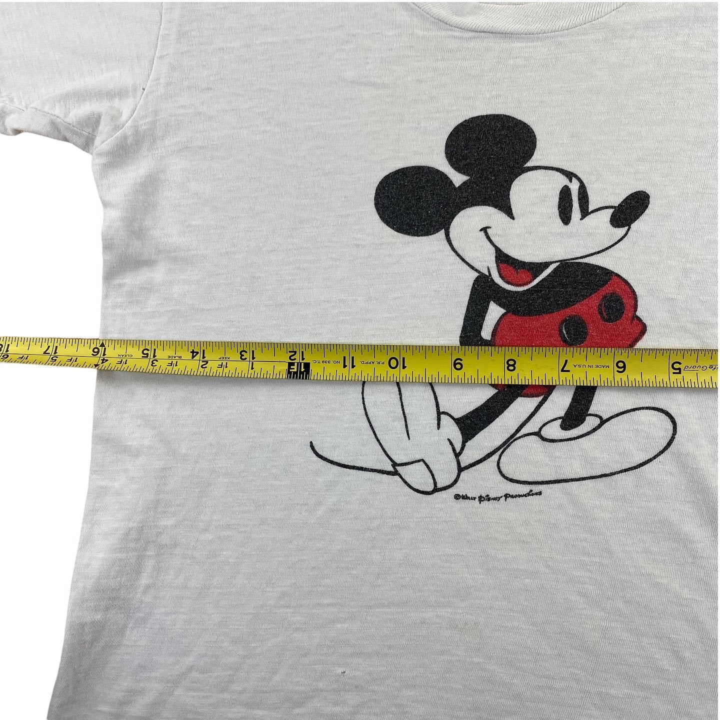 60s Mickey baby doll tee