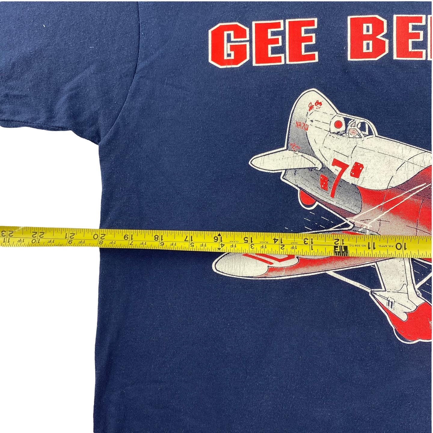 90s cee bee r-2 plane tee M/L