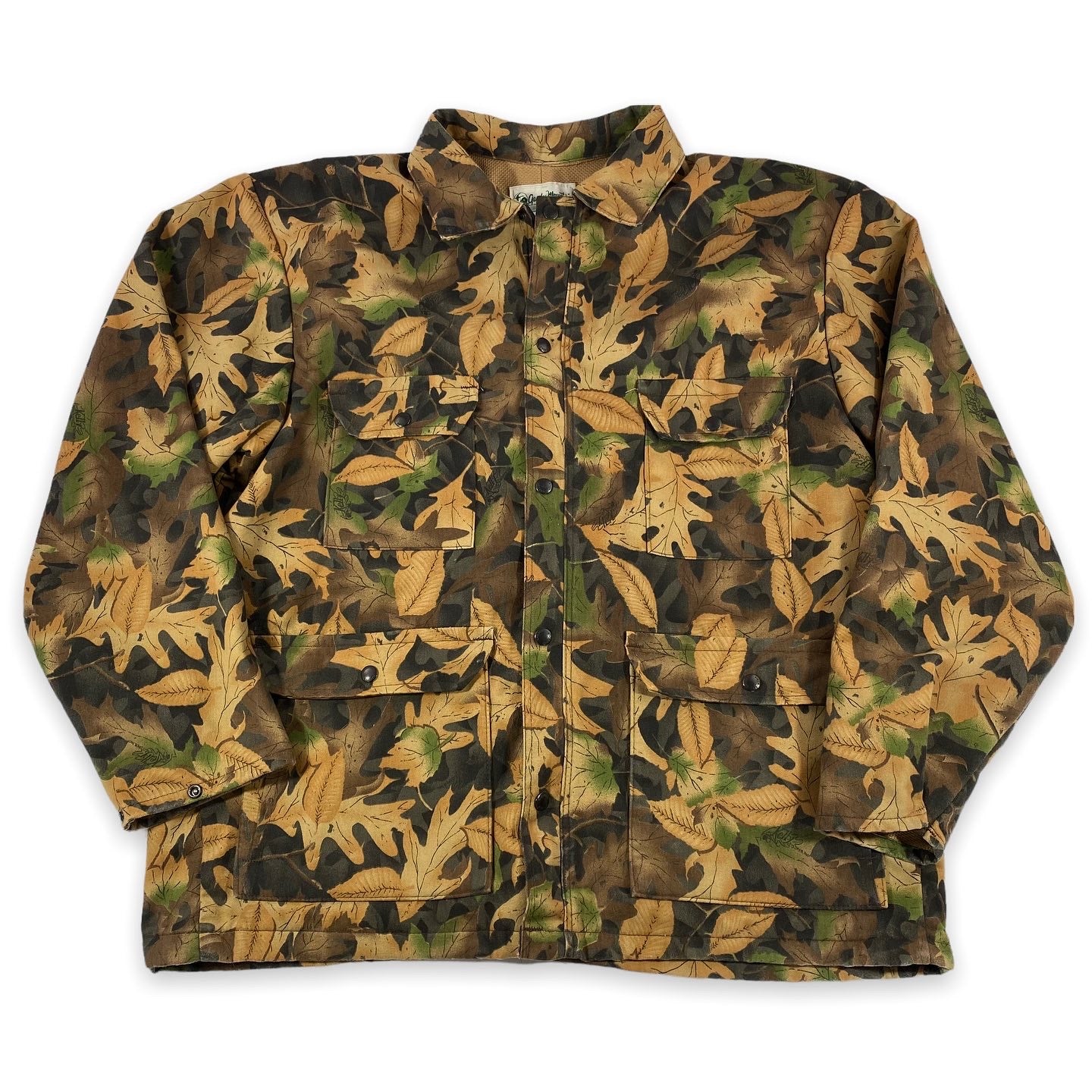 Leaf camo jacket. Made in usa🇺🇸 XL