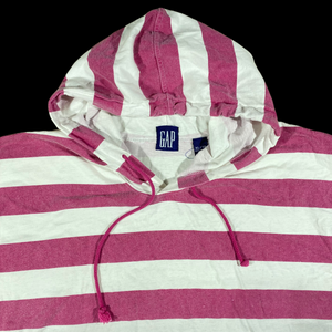 My hass is out. Gap striped hooded tee. XL