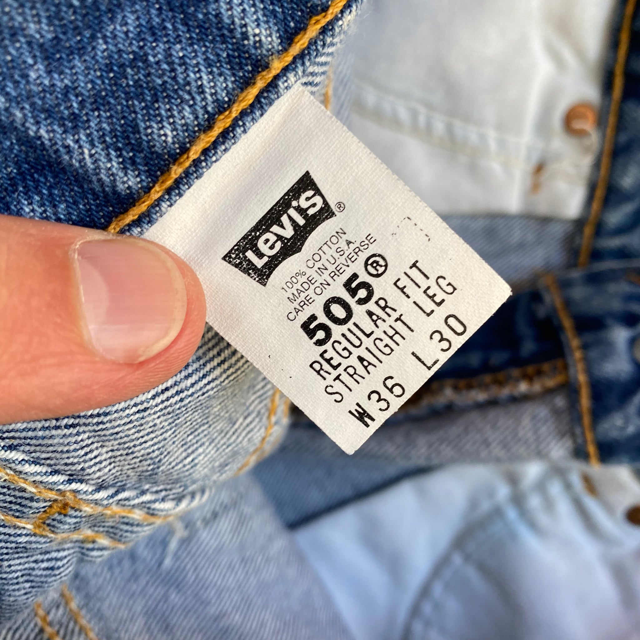 Levi’s 505 Made in usa🇺🇸 36/30