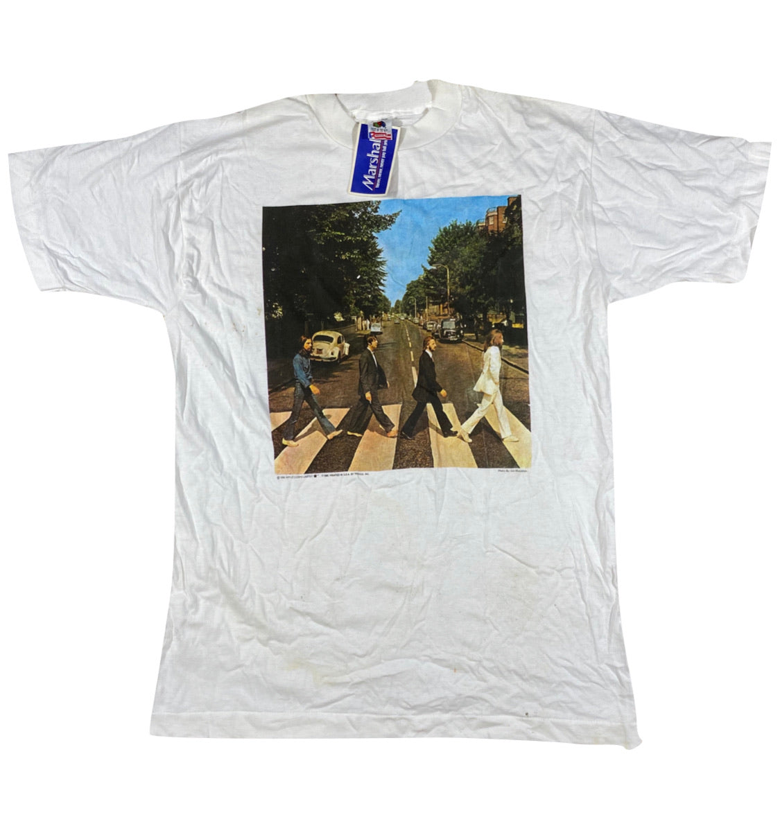 90s Beatles abbey road tee. large