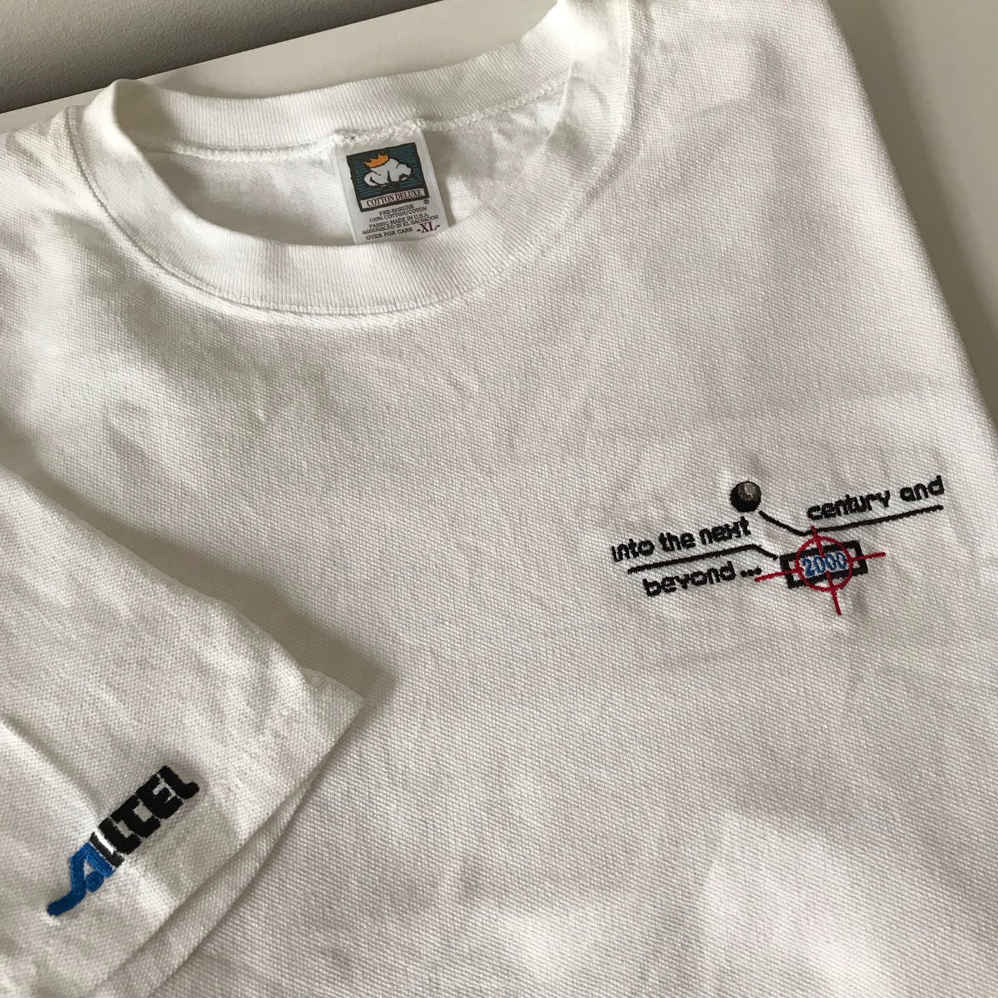 Alltel wireless Year 2000 woven tee. XL