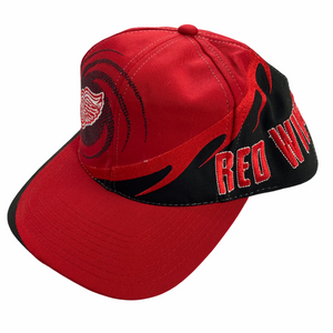 Vintage 90's Detroit Red Wings Snapback Hat 
