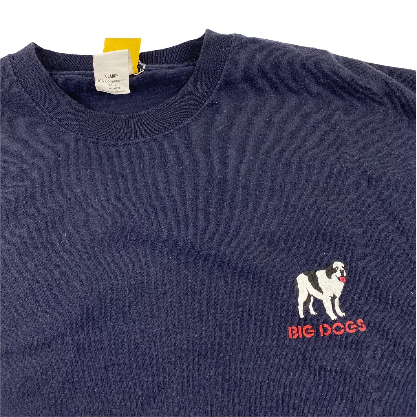 Big Dogs “who freakin cares” tee XL